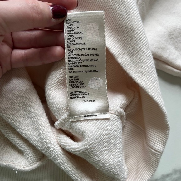 Anthropologie Maeve Jordan Nickson cheers graphic sweatshirt size XS - Picture 6 of 7